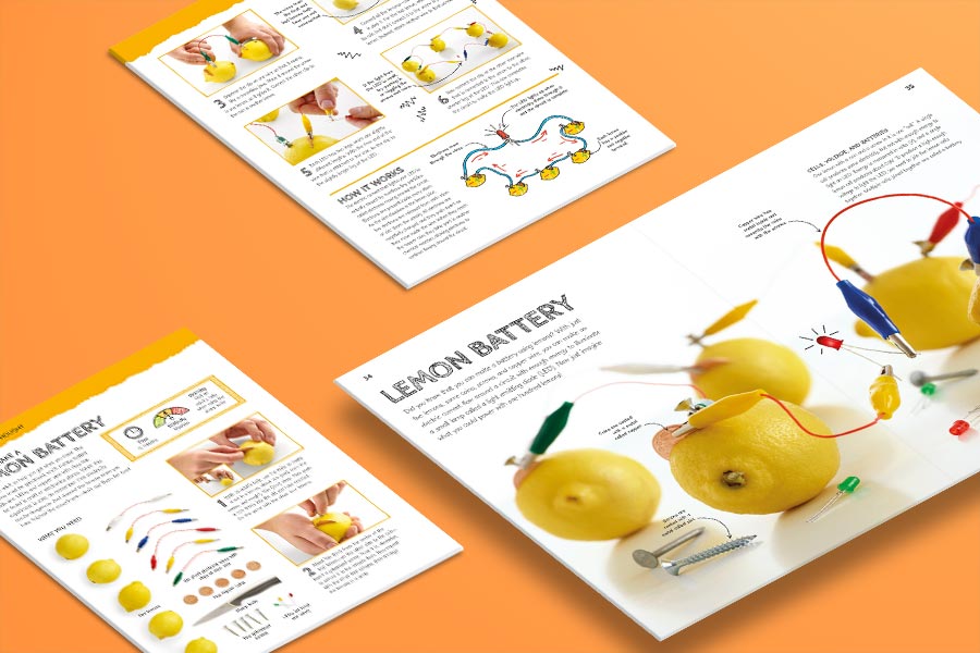 باتری لیمویی بسازید - رافاعلوم